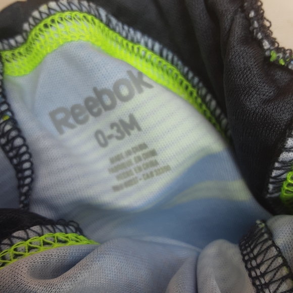 🍀3/15 Little baby boy Reebok Activewear Set size 0-3 - Picture 7 of 10